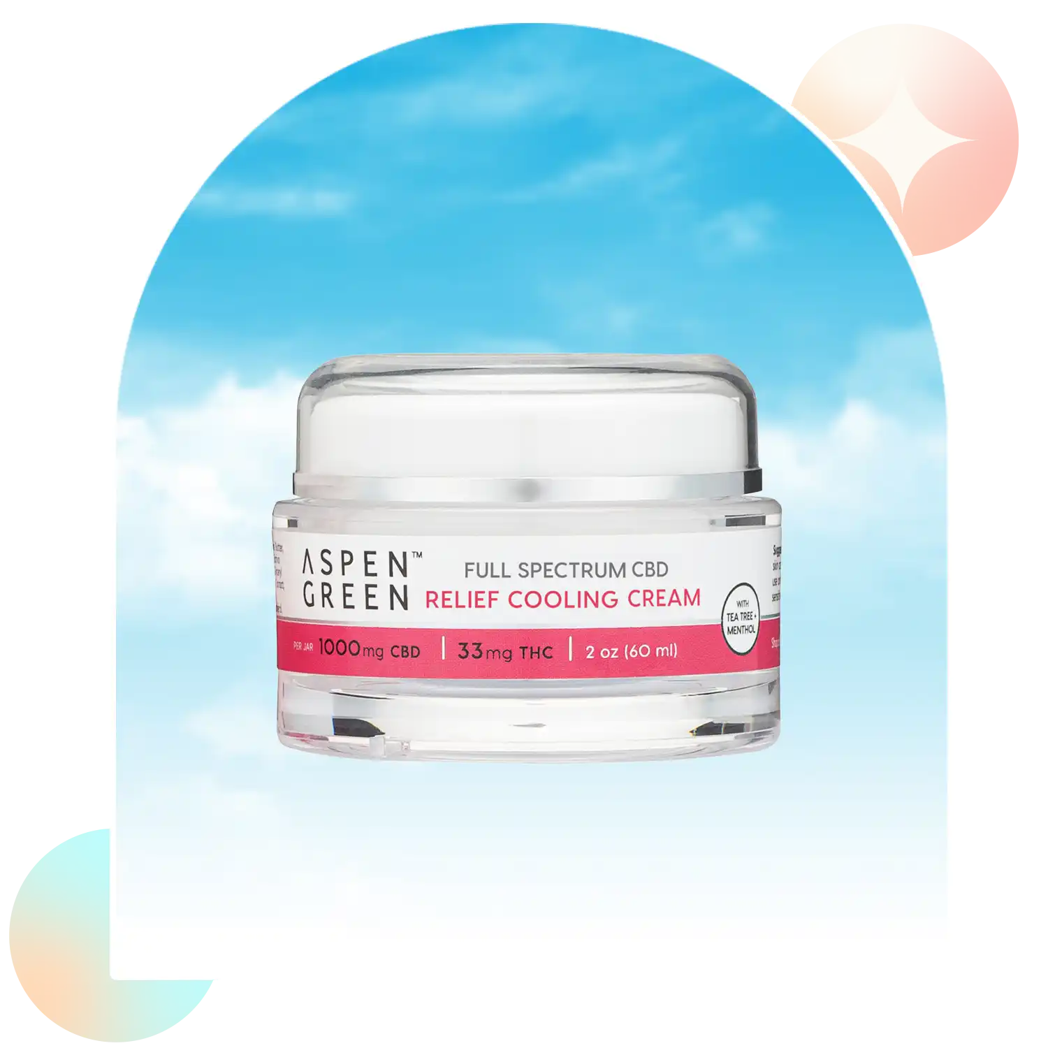 Relief Full Spectrum CBD & THC Cooling Cream – Aspen Green Relief Full Spectrum CBD & THC Cooling Cream – Aspen Green