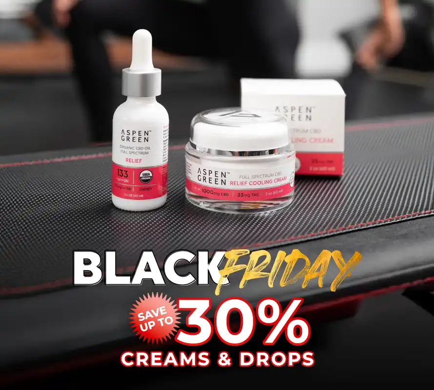 Black Friday - Save up to 30% on Cream & Drops