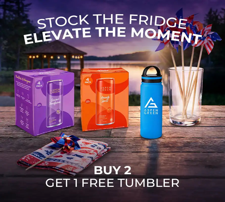 Buy 2 THC Drinks Get 1 Free Tumbler
