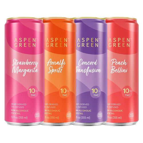 Aspen Green THC Drink Variety Pack - 10mg