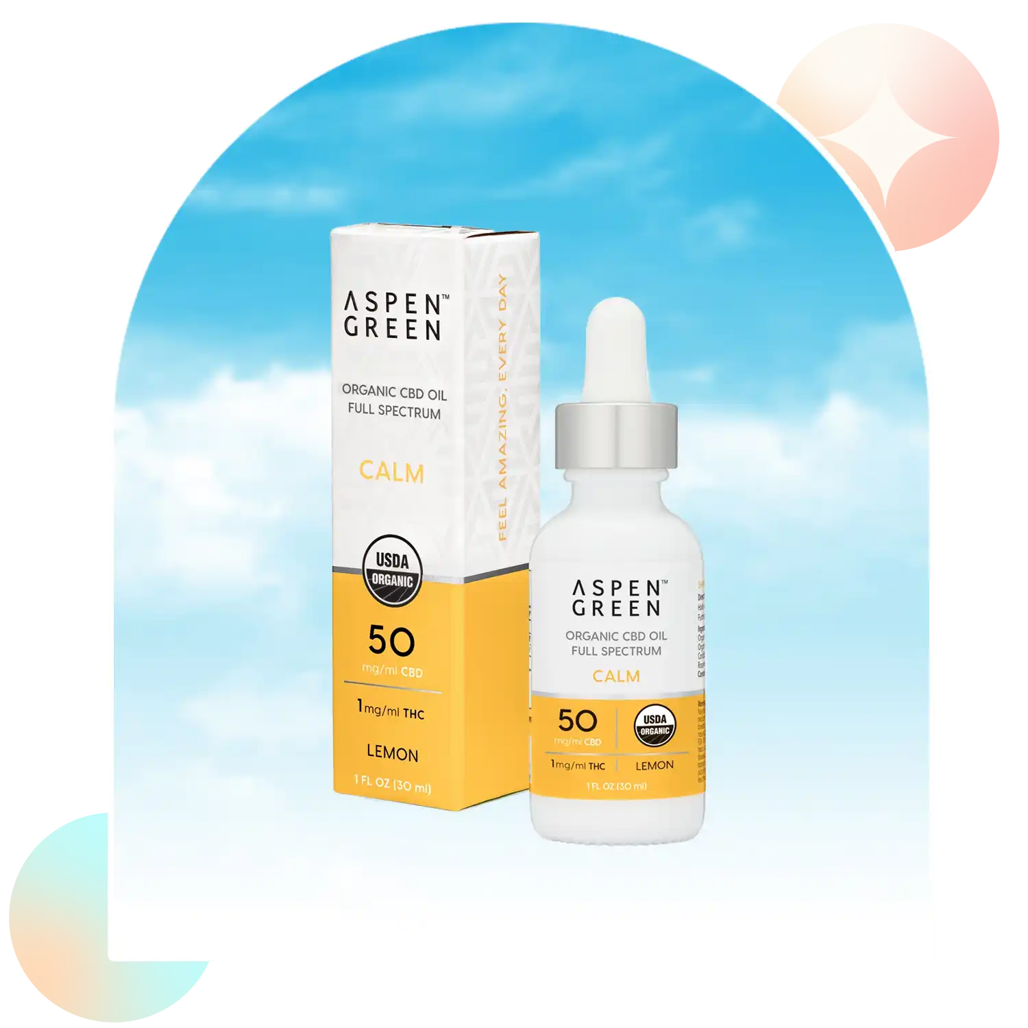 Calm Organic Full Spectrum CBD Oil