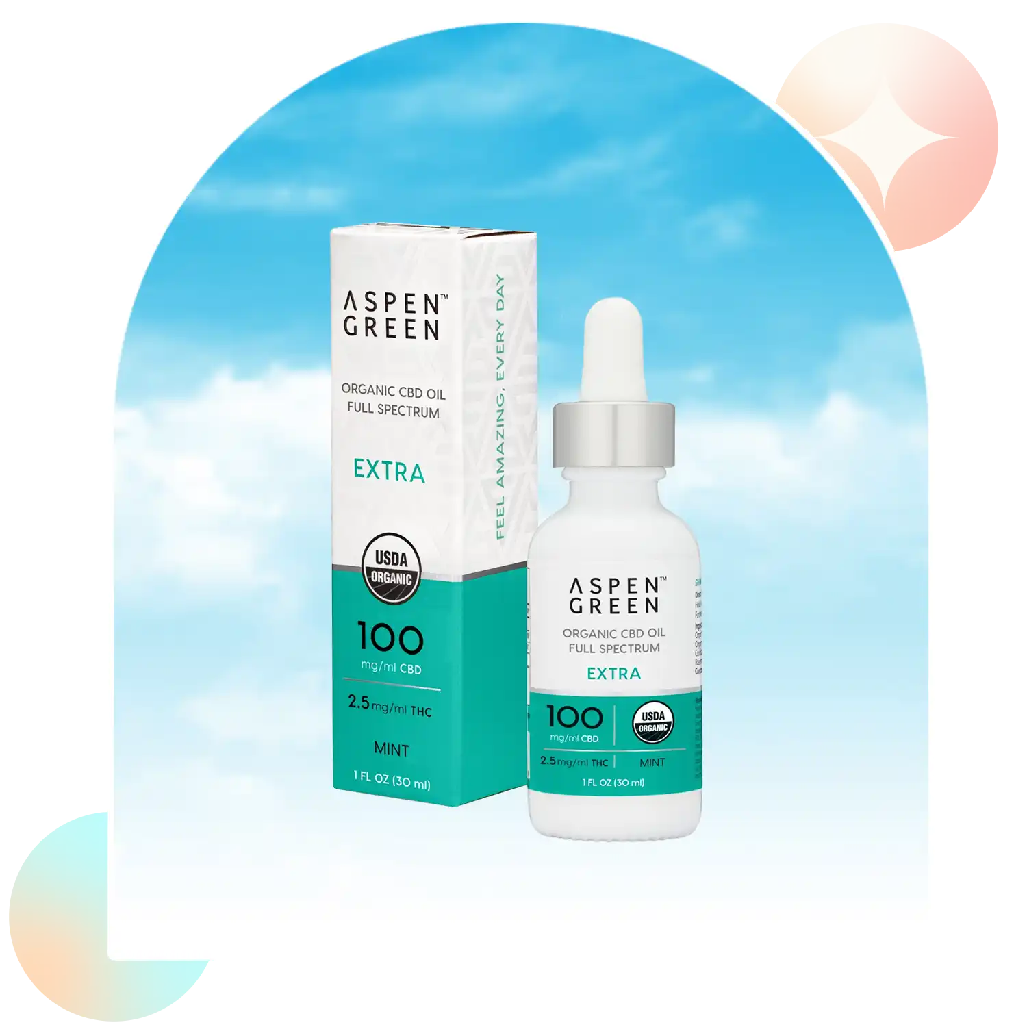 Extra Organic Full Spectrum CBD Oil Mint