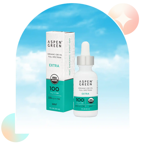 CBDWax 超高濃度94.1% 29g Extra Organic Full Spectrum CBD Oil - Mint – Aspen Green