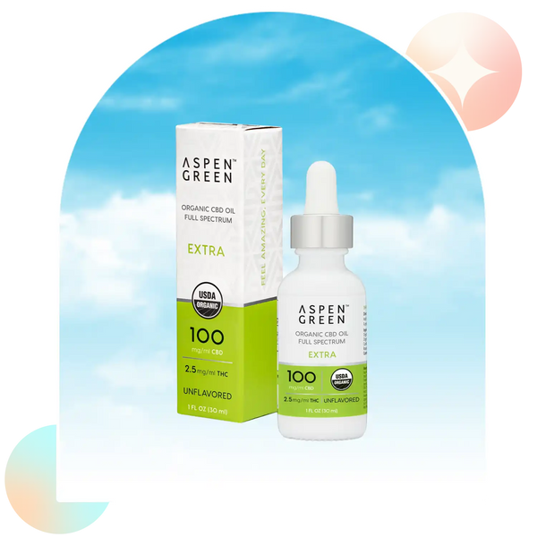 Extra Strength Unflavored CBD Oil 3000mg – Aspen Green