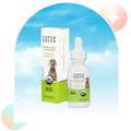 Aspen Green Calm & Mobility Large Dogs CBD Oil - USDA Certified Organic, Unflavored - Bottle and Box