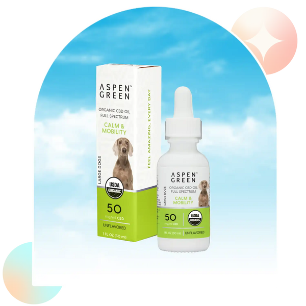 Pet Organic Full Spectrum CBD Oil - Unflavored – Aspen Green
