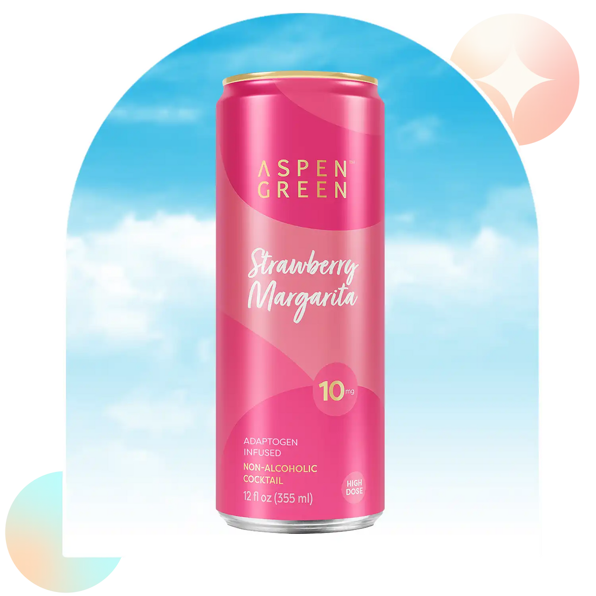 Amalfi Spritz THC Drink (4 Pack) – Aspen Green
