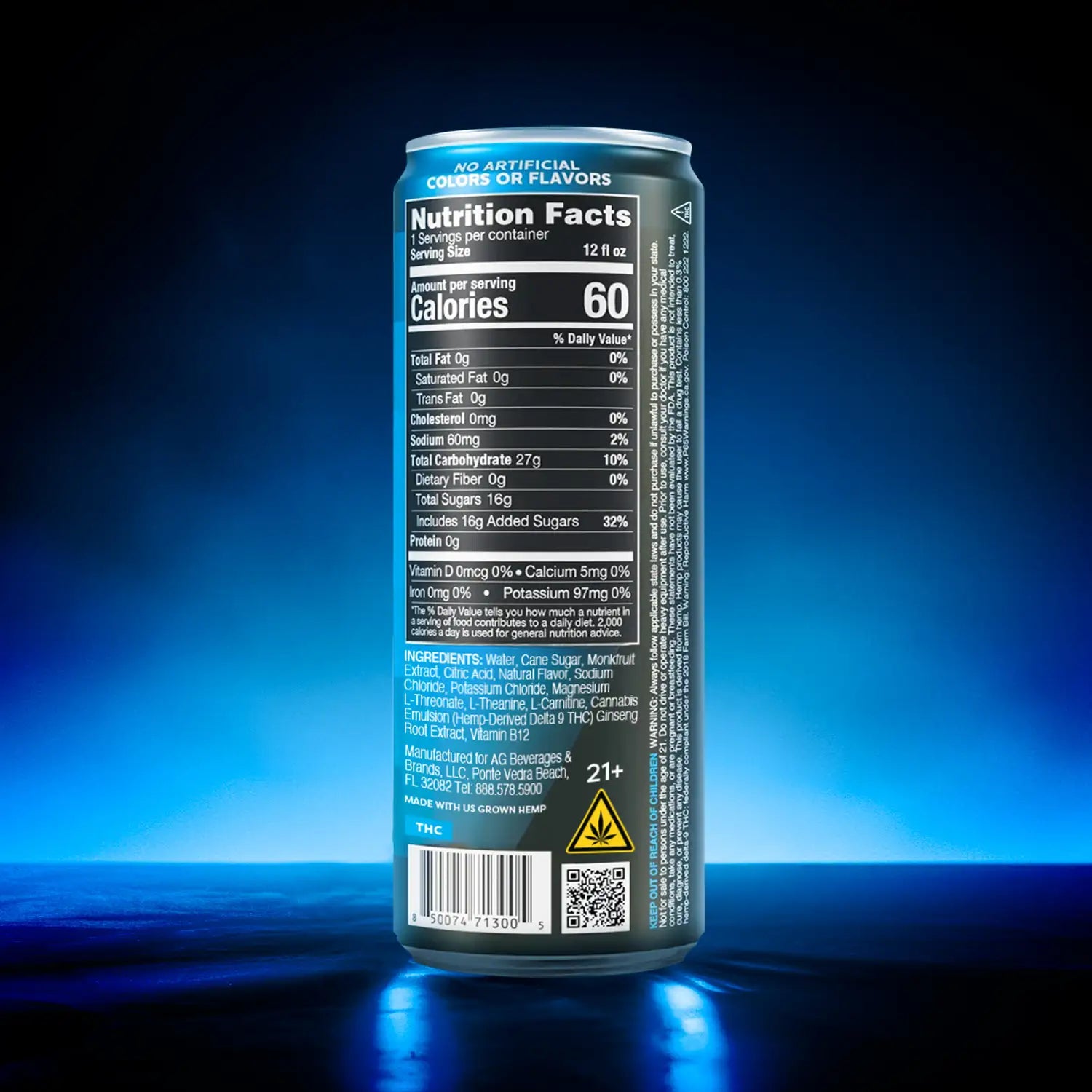 Blue Raz Blast THC Drink (4 Pack) Aspen Green Blue Raz Blast THC Drink (4 Pack) Aspen Green