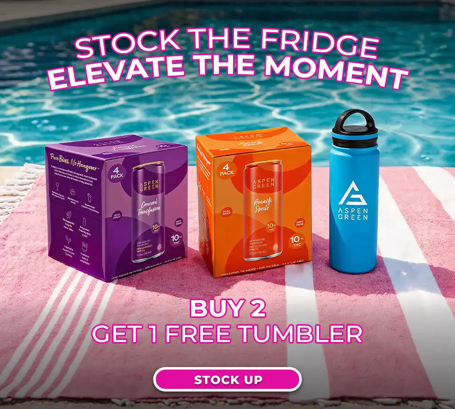 Buy 2 THC Drinks Get 1 Free Tumbler