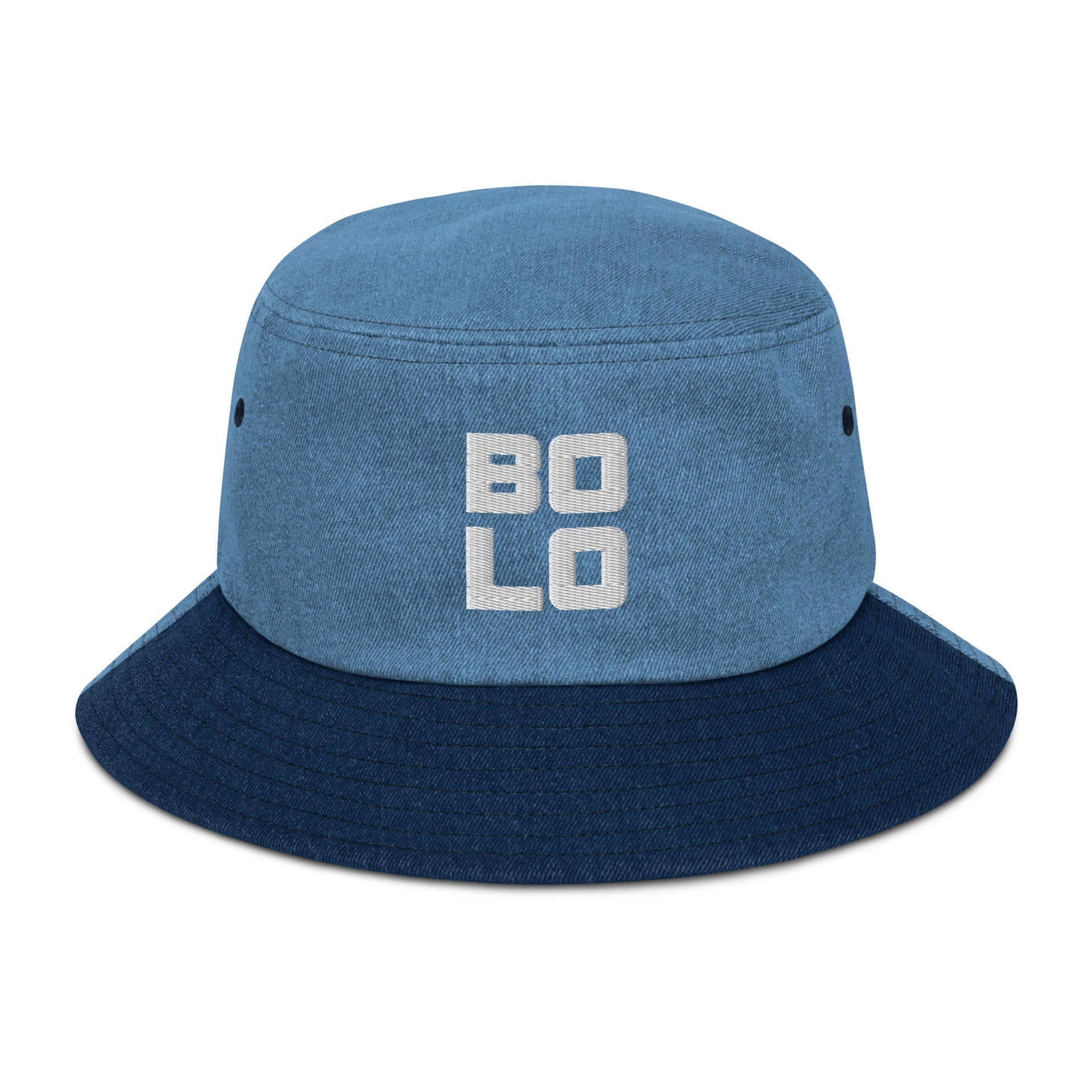 Drink BOLO Denim Bucket Hat