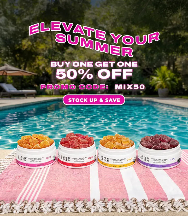 Buy one, get one 50% off with code MIX50