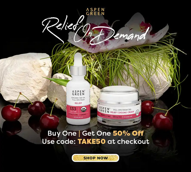 Relief on Demand - Buy 1, Get 1 50% Off