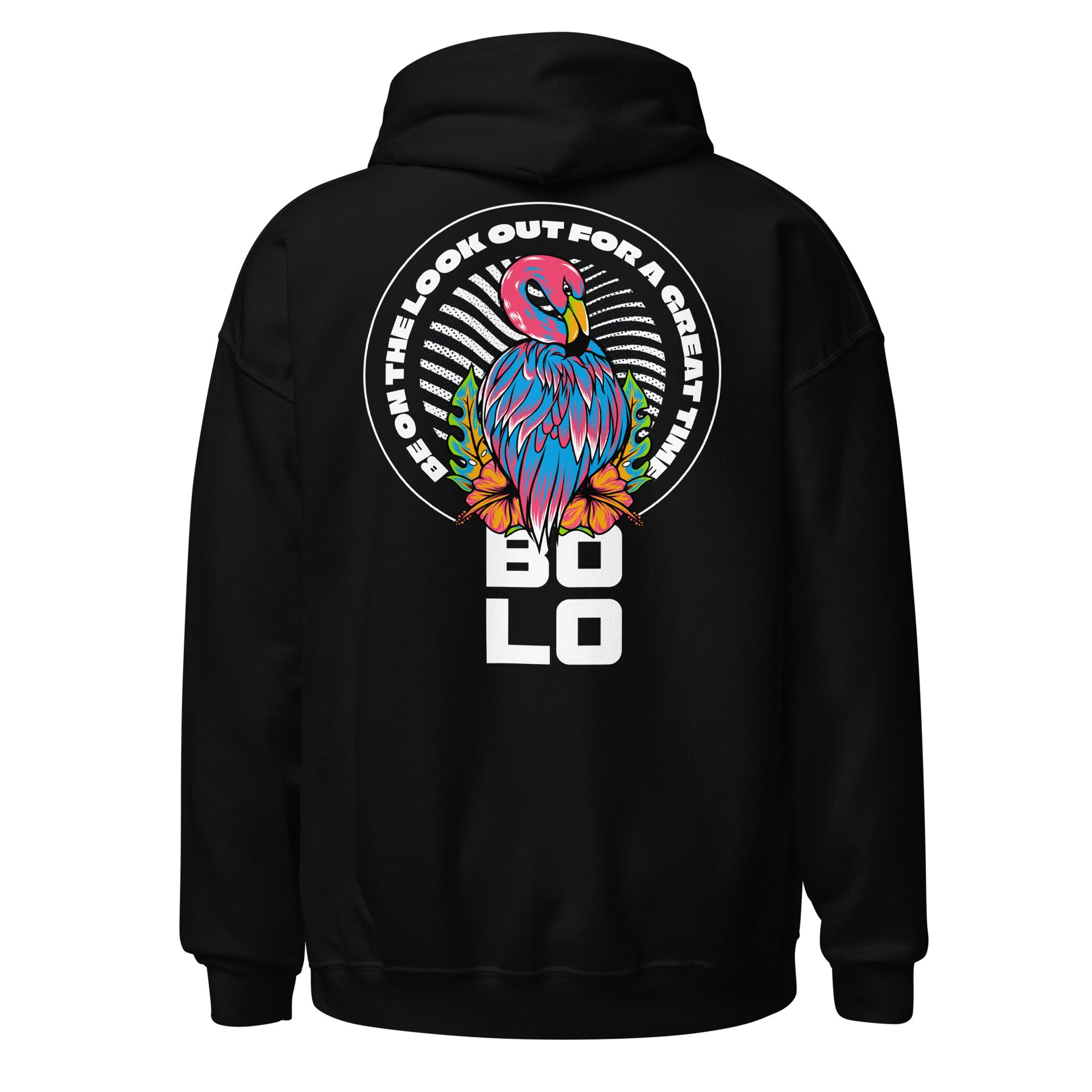 Drink BOLO Flamingo Hoodie