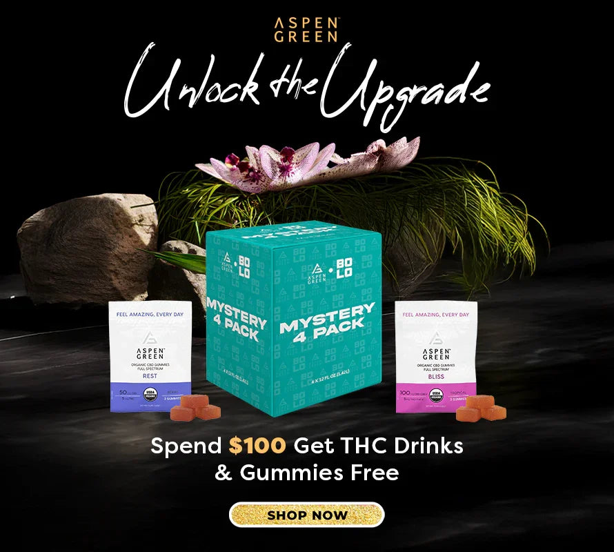 Spend $100 get Free drinks and gummies