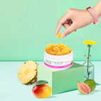 Woman’s hand picking Aspen Green CBD Bliss Gummies from an open container