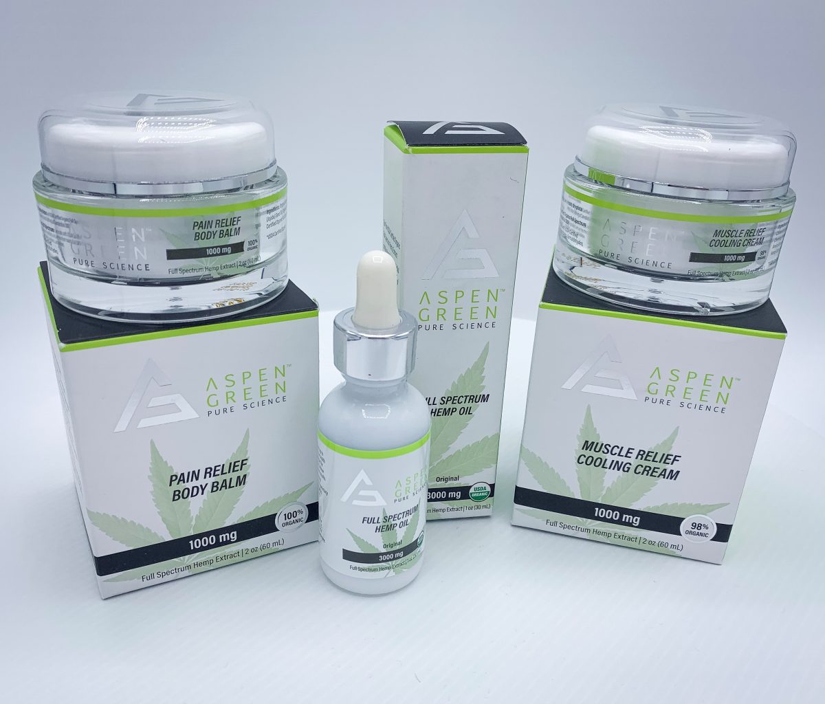 USDA Certified Organic CBD Aspen Green Line