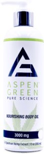 Aspen Green 3000mg Nourishing Body Oil