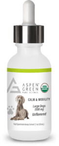Aspen Green's Unflavored Large Dogs 1500mg Full Spectrum Hemp Extract