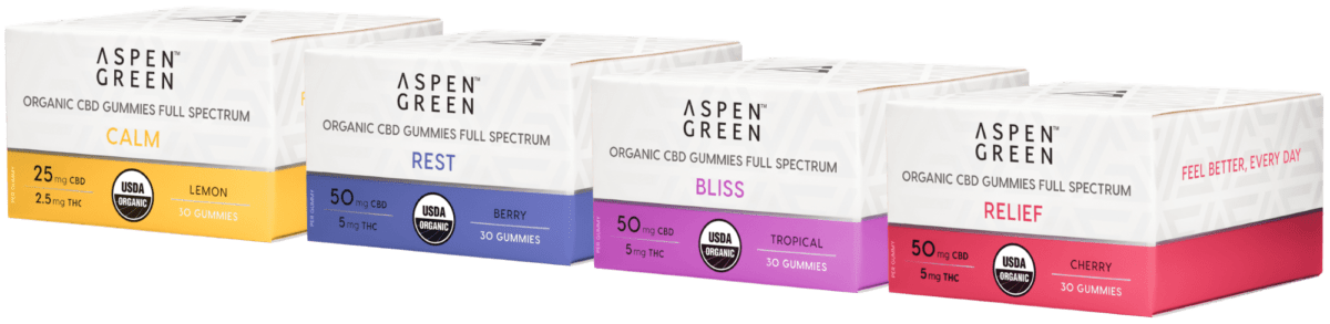 Aspen Green Gummies