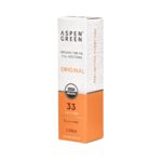 Aspen Green USDA Certified Organic CBD Oil Box, Original Strength, Citrus Flavor