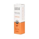 Aspen Green USDA Certified Organic CBD Oil Box, Strong Strength, Citrus Flavor