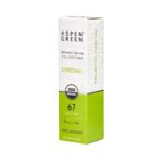 Aspen Green USDA Certified Organic CBD Oil Box, Strong Strength, Unflavored