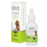 Aspen Green Medium Dogs Organic Full Spectrum CBD Oil, Unflavored Flavor