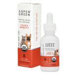 Aspen Green Small Dogs & Cats Organic Full Spectrum CBD Oil, Bacon Flavor