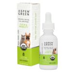 Aspen Green Small Dogs & Cats Organic Full Spectrum CBD Oil, Unflavored Flavor