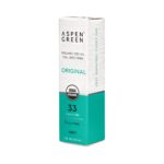 Aspen Green Original CBD Oil Box - USDA Certified Organic, 33mg/ml CBD, Mint Flavor