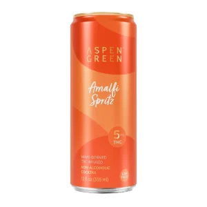 Aspen Green Amalfi Spritz 5mg THC drink front view