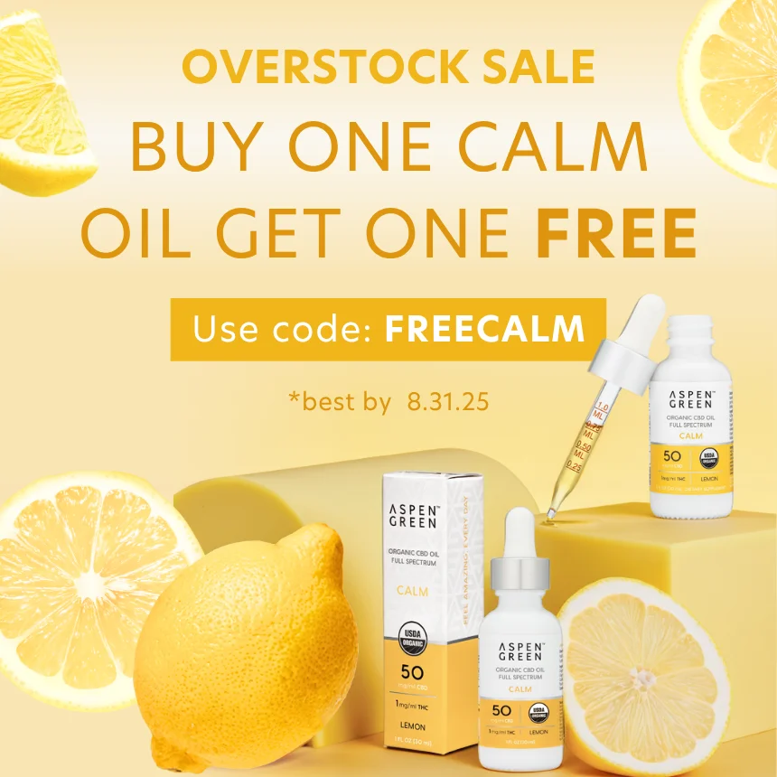 Calm Oil BOGO Sale