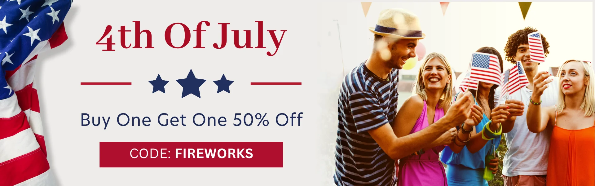  Summer Kickoff - Buy 1, Get 1 50% Off