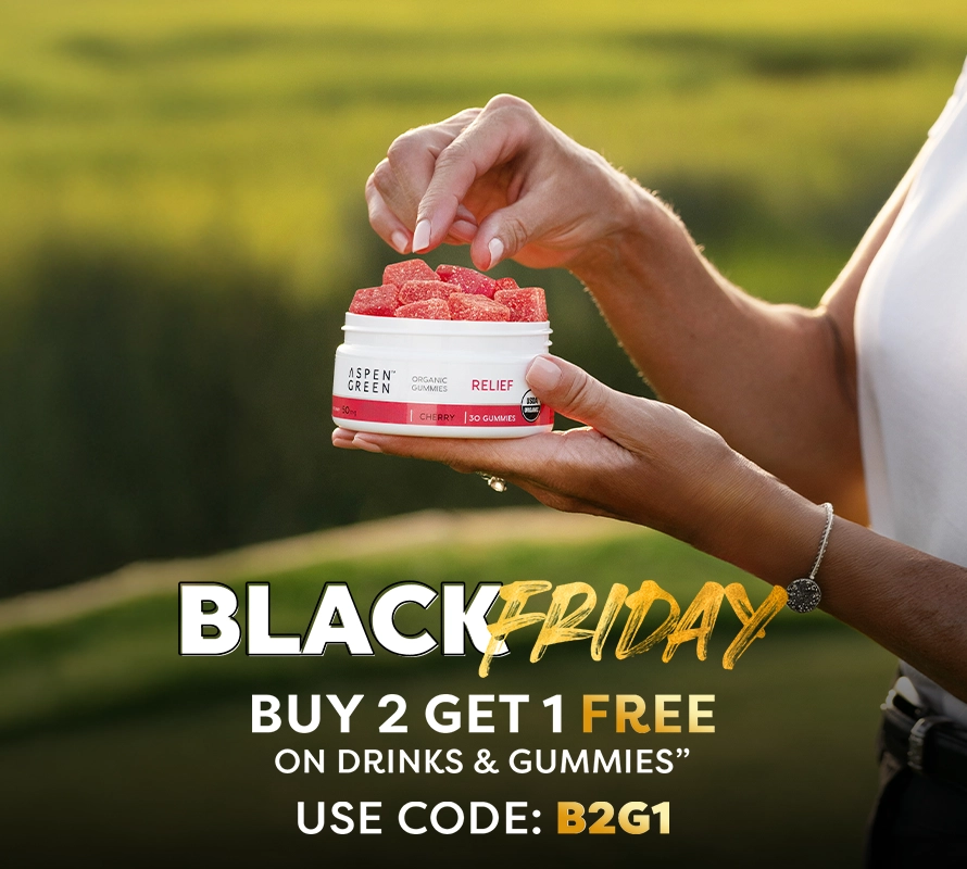 Black Friday - Buy 2 Get 1 Free on Drinks & Gummies